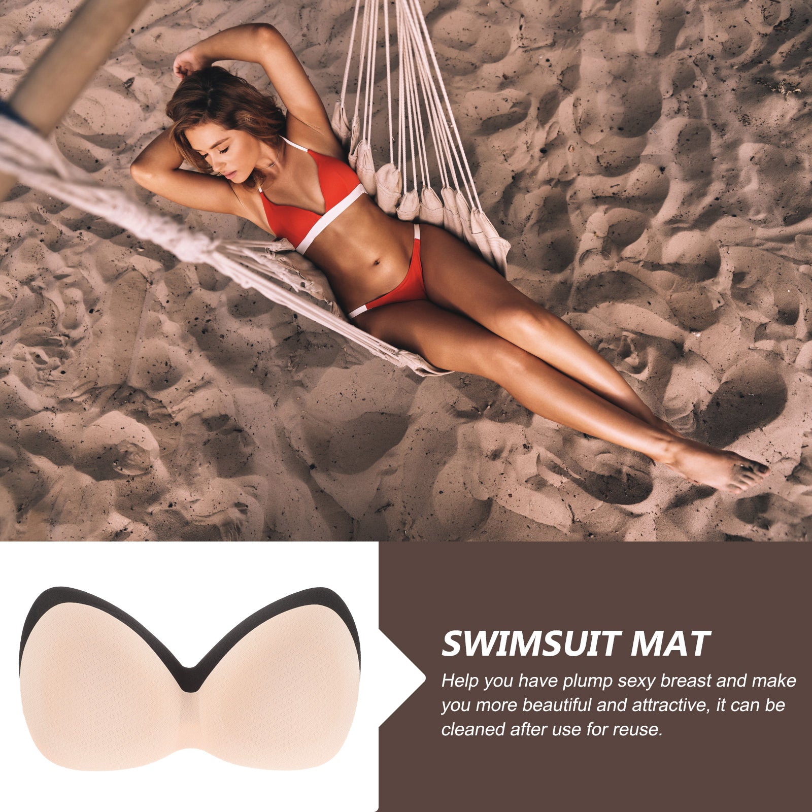 4Pcs One-Piece Bra Pads Inserts Pushup Bra Pads Sports Bra Removable Bra Pads Integrated Bra Pads Sports Bras Insert Pads Sports