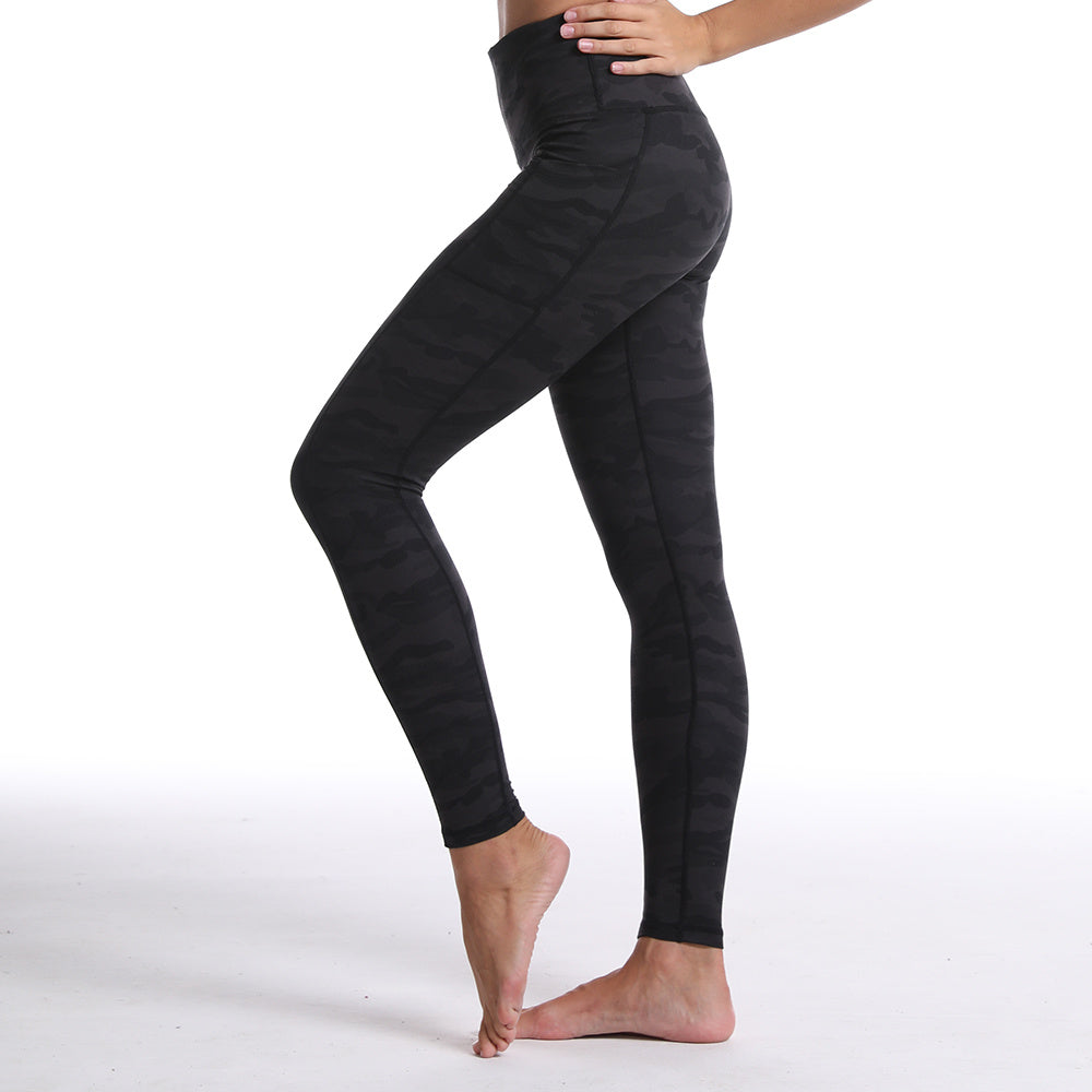 1pc, New Spring And Summer Breathable Sweat-Absorbing Leggings, Women'S Fitted Yoga Pants, Casual Trousers, Slim And Butt-Lifting, Form-Fitting And Sexy, Cropped Length, High-Waisted, Tailored, Lift The Butt, Peach-Shaped But