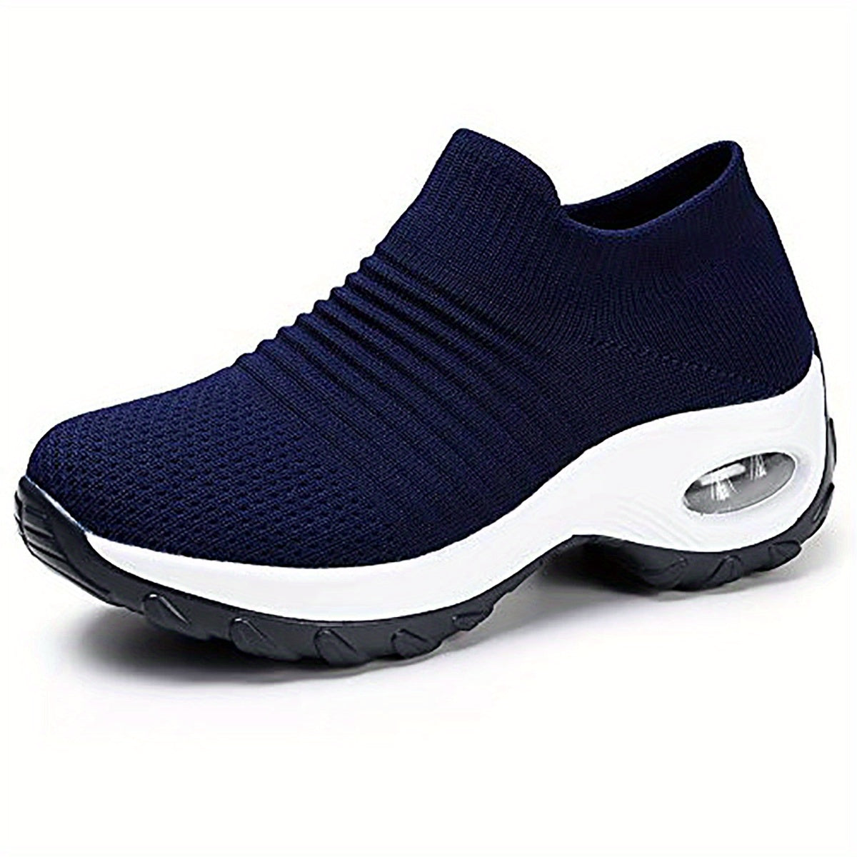 Women's Air Cushion Sole Chunky Sneakers - Lightweight Mesh Low Top Running Shoes - Breathable & Comfortable - For Women - Suitable for Running, Walking & Casual Wear - Great Gift for Fitness Enthusiasts