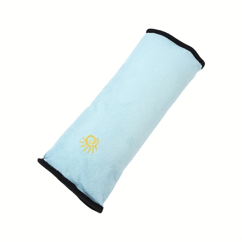 1pc Car Automotive Seat Belt Cover Shoulder Cover Seat Belt Holder Cute Lengthened And Thickened Plush Safety Belt Shoulder Cover, Car Safety Shoulder Guard, Seat Belt Adjustment Retainer, Anti-Strangle Neck Seat Belt