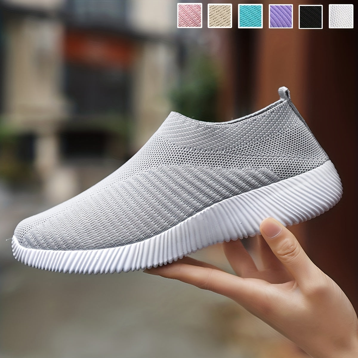 Women's Athletic Walking Shoes Casual Mesh-Comfortable Work Sneakers, Women Shoes