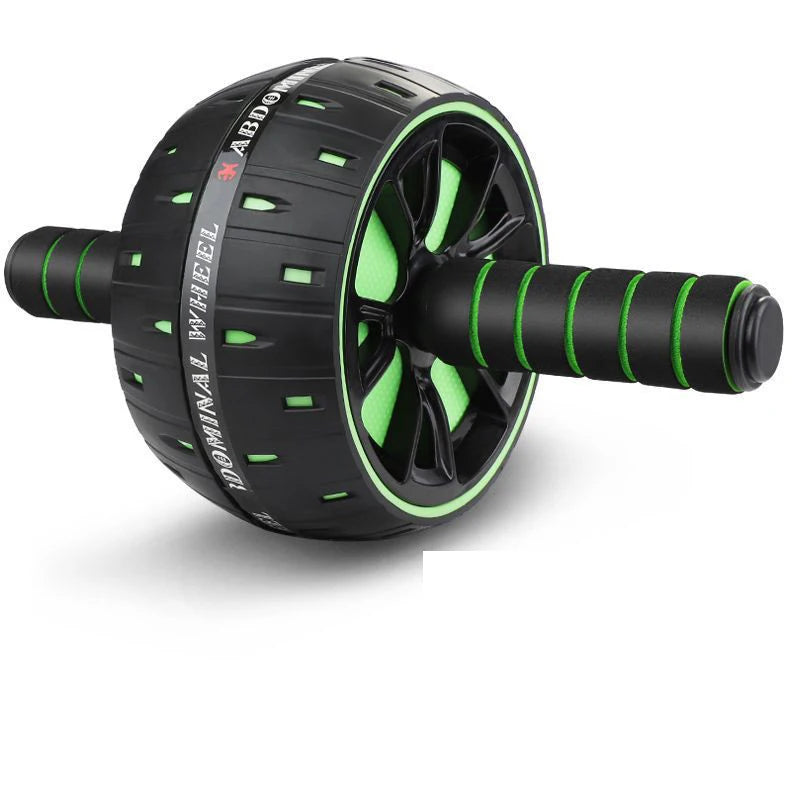 Wholesale Dual Ab Wheel Roller with Knee Mat Custom Logo Abdominal Workout Exercise Strength Core Fitness Plastic EVA Materials