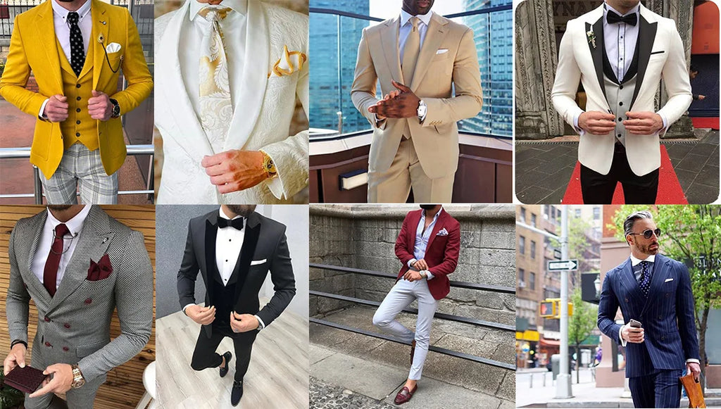 Fashion Wedding Suit For Men Gray Coat Blue Vest Pant Custom Made Plus Size Man Formal Tuxedo trajes de hombre costume homme 턱시도