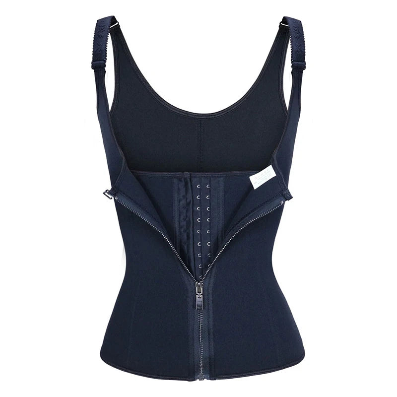 Hot Selling Sexy Adjustable Compression Belt Slimming Sauna Women Waist Training Fitness Trainer Shape Bra