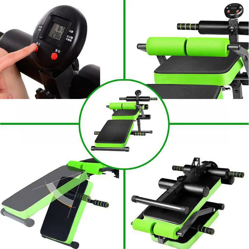 Adjustable Foldable Metal Dumbbell Bench-Cheap Price Sit-up Machine Whole Body Workout for Abdominal Training 150kg Limit Weight