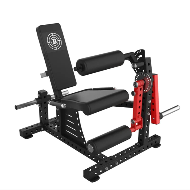 Functional Seated Leg Extension Gym Fitness Lying Strength Training Leg Extension Leg Curl Machine for Bodybuilding