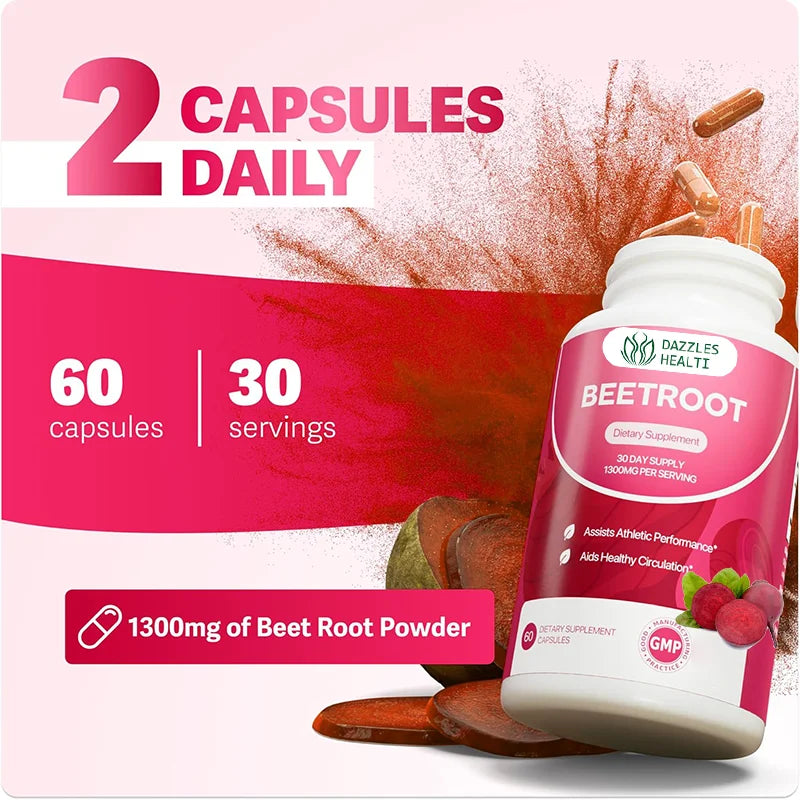 Factory Direct Bulk Organic Beet Root Capsules Beet Root Supplement with Beet Root Extract for Health Brands