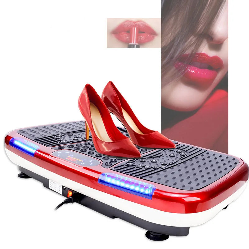 2024 Factory Sale 4D Vibration Plate Exercise Machine Unisex Whole Body Vertical Electromagnetic Vibrating ABS Massage Home Use