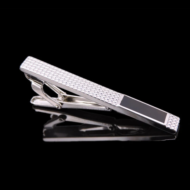 Men's stainless steel tie clip brand new crystal music airplane ship scissors horse tie clip men's Wedding Shirt badge pin gift