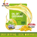 Fast OEM GMP Factory 300 Capsules Premium Oil of Oregano Supplements with 6000mg Black Seed Oil of Oregano Capsules