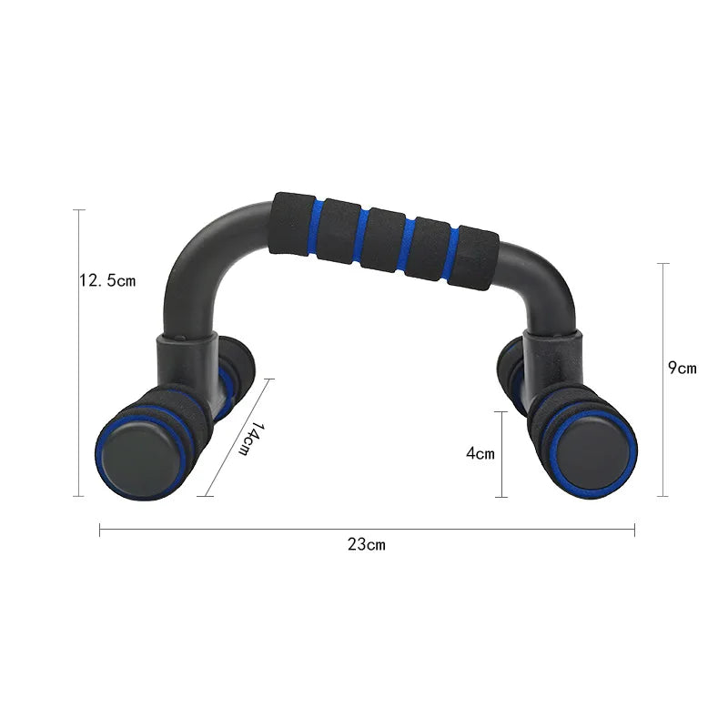 Custom Logo High Quality Non-Slippery Foam Grip Fitness Push-Up Bar Home Gym Equipment Push up Bars Stands