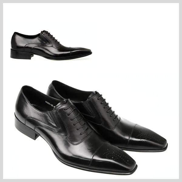 Men's Business Men's Shoes Fashion Men's Wedding Dress Formal Wear Shoes Leather Luxury Men's Office Sapato Social Male Party