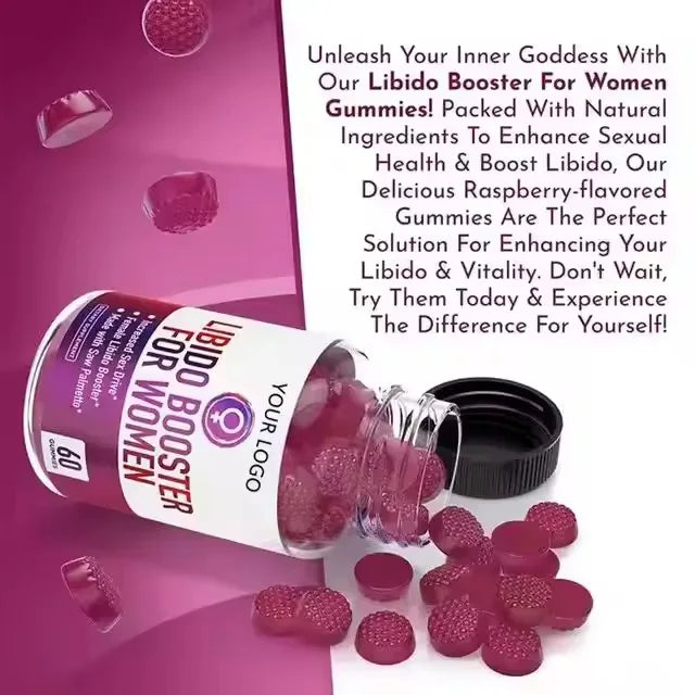 Cross Border Foreign Trade Raspberry Flavor Libido Booster Women Herbal Supplements Enhances Female Sexual Desire Supports OE M