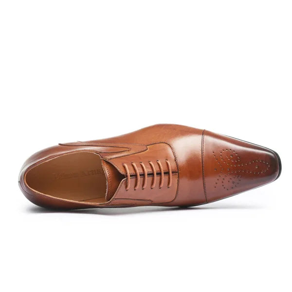 Men's Business Men's Shoes Fashion Men's Wedding Dress Formal Wear Shoes Leather Luxury Men's Office Sapato Social Male Party
