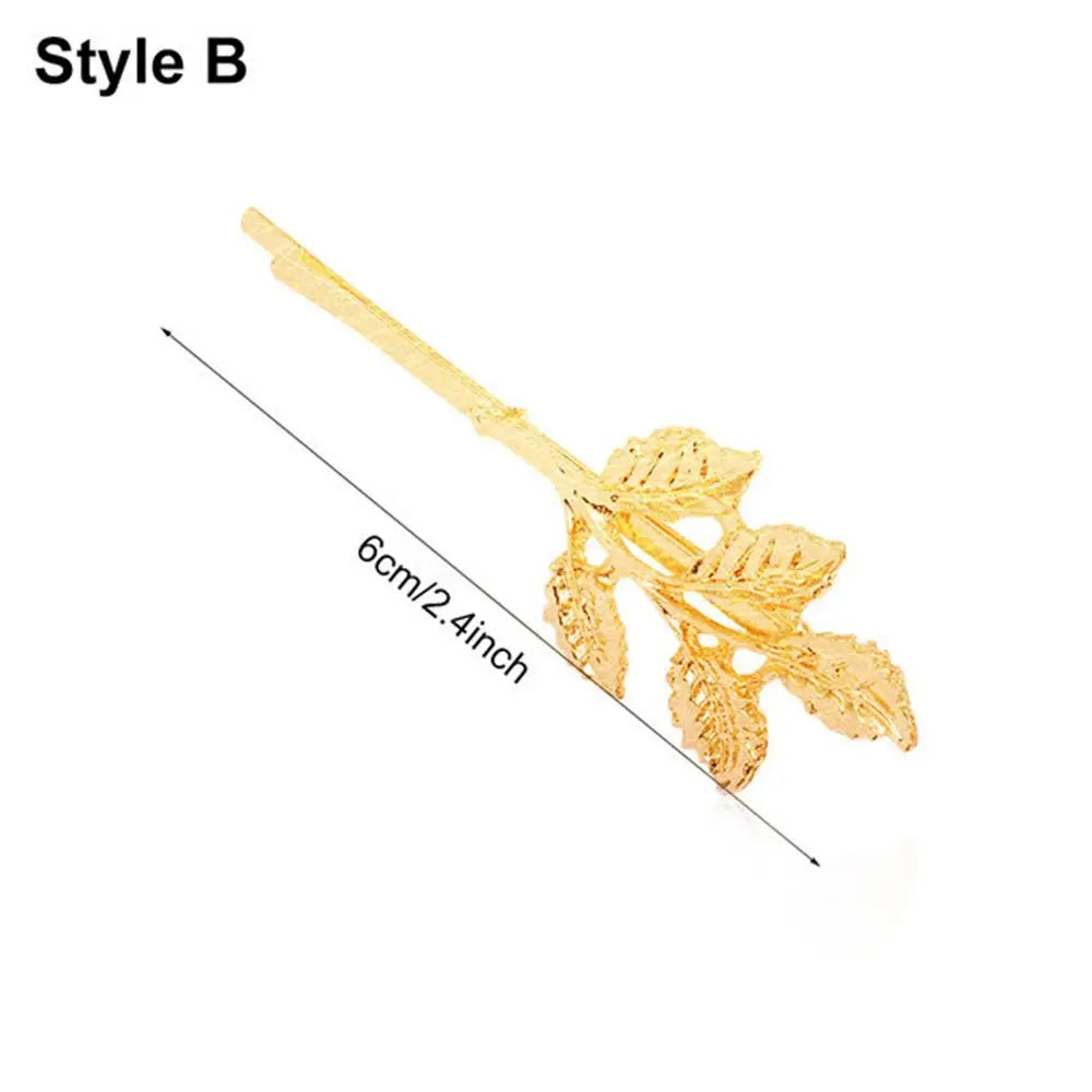 Chic Metal Geometric Hair Clip Square Rectangle Barrettes Hairpin Barrette Hair Claws Women Girls Fashion Hair Accessories Gifts