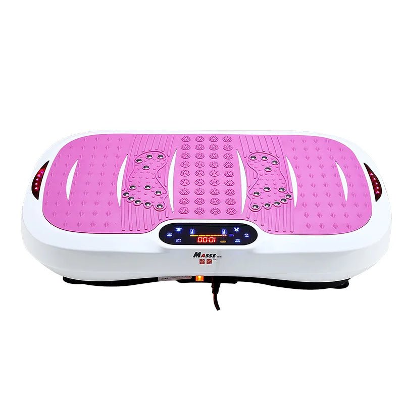 2024 Factory Sale 4D Vibration Plate Exercise Machine Unisex Whole Body Vertical Electromagnetic Vibrating ABS Massage Home Use