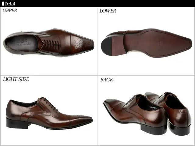 Men's Business Men's Shoes Fashion Men's Wedding Dress Formal Wear Shoes Leather Luxury Men's Office Sapato Social Male Party
