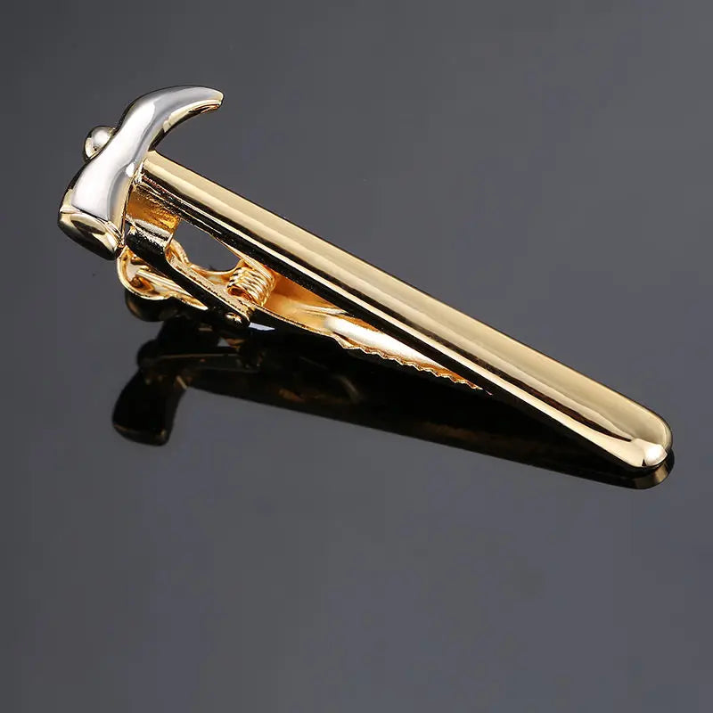 Man's Tie Clip new arrivals Golden plating Airplane Shape Pilot High Quality Plane cufflinks Stick pin Wedding gift