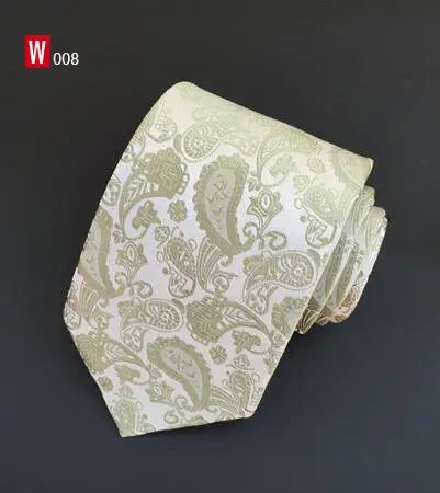 2016 Man's Fashion Accessories Paisley Ties For Men Classic Silk Jacquard weave Ties Business Neckties 8.5cm Corbatas Hombre