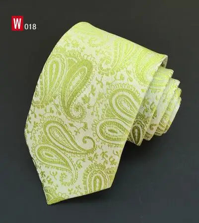 2016 Man's Fashion Accessories Paisley Ties For Men Classic Silk Jacquard weave Ties Business Neckties 8.5cm Corbatas Hombre