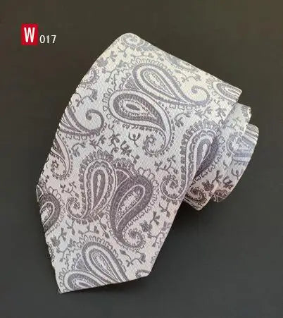 2016 Man's Fashion Accessories Paisley Ties For Men Classic Silk Jacquard weave Ties Business Neckties 8.5cm Corbatas Hombre