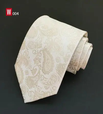 2016 Man's Fashion Accessories Paisley Ties For Men Classic Silk Jacquard weave Ties Business Neckties 8.5cm Corbatas Hombre
