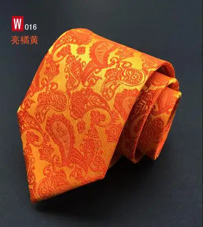 2016 Man's Fashion Accessories Paisley Ties For Men Classic Silk Jacquard weave Ties Business Neckties 8.5cm Corbatas Hombre
