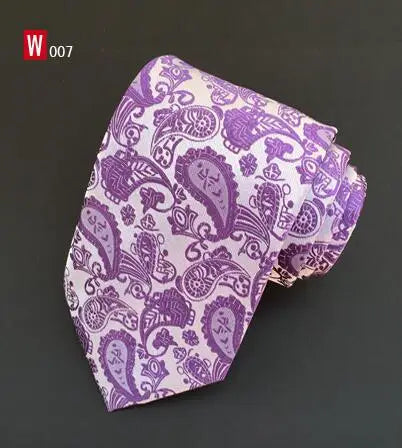 2016 Man's Fashion Accessories Paisley Ties For Men Classic Silk Jacquard weave Ties Business Neckties 8.5cm Corbatas Hombre