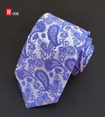 2016 Man's Fashion Accessories Paisley Ties For Men Classic Silk Jacquard weave Ties Business Neckties 8.5cm Corbatas Hombre