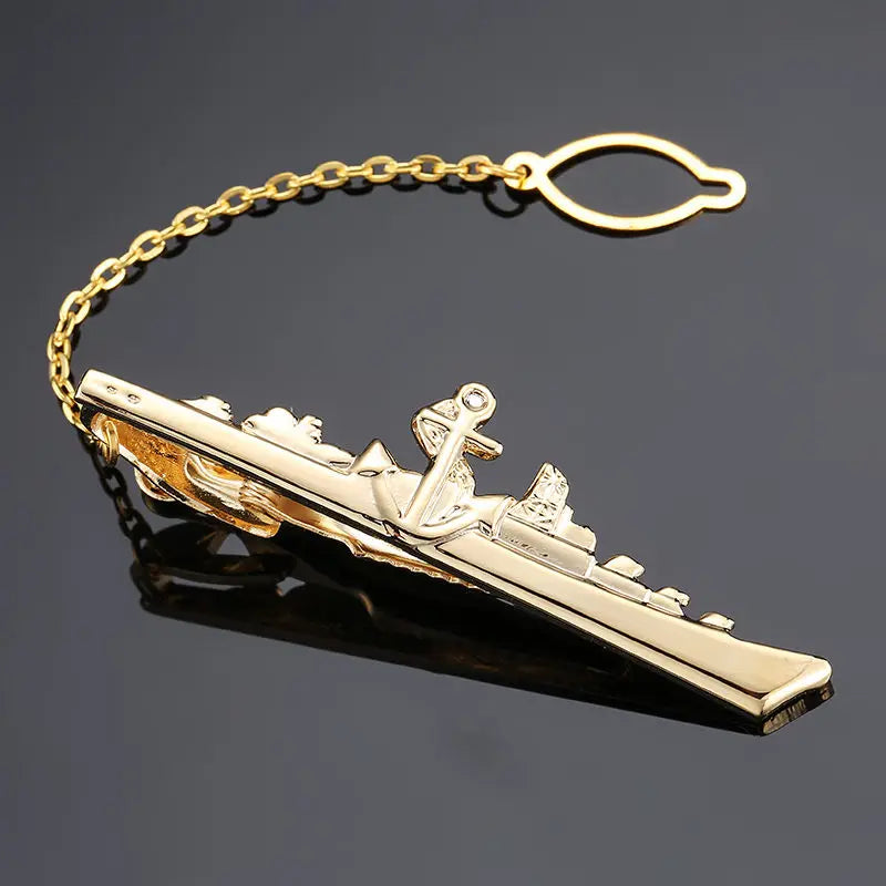 Man's Tie Clip new arrivals Golden plating Airplane Shape Pilot High Quality Plane cufflinks Stick pin Wedding gift
