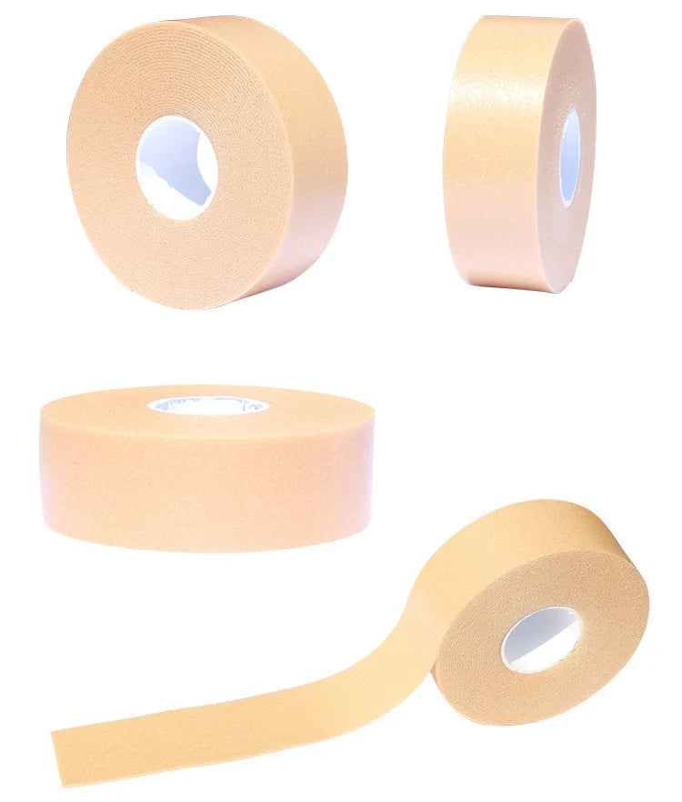 1-Roll 2.5cm*5m Wear-Resistant Bandage Elastic Waterproof Foam Tape Dressing Sports Sprain Treatment First Aid Kit Sticker Wound
