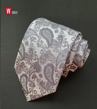 2016 Man's Fashion Accessories Paisley Ties For Men Classic Silk Jacquard weave Ties Business Neckties 8.5cm Corbatas Hombre