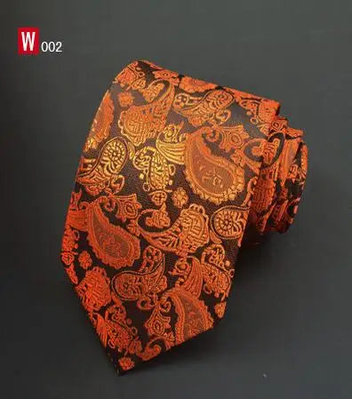 2016 Man's Fashion Accessories Paisley Ties For Men Classic Silk Jacquard weave Ties Business Neckties 8.5cm Corbatas Hombre