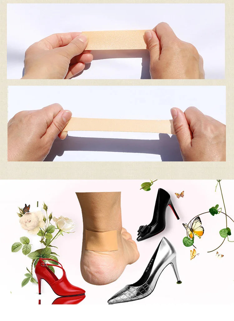 1-Roll 2.5cm*5m Wear-Resistant Bandage Elastic Waterproof Foam Tape Dressing Sports Sprain Treatment First Aid Kit Sticker Wound