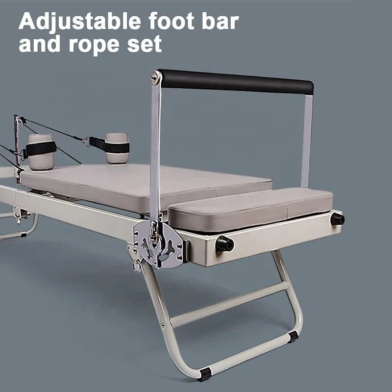 Foldable Portable Home Easy Fold Yoga Fitness Sports Equipment Folding Cama De Reformador Maquina Beds Machine Pilates Reformer