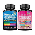 Magnesium Supplement 60 Capsules with L-Theanine Ashwagandha Phosphatidylserine Lions Mane Ginkgo Biloba