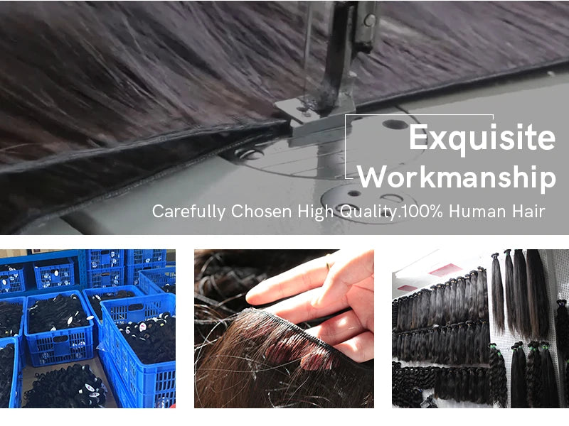 Kinky Curly Feather Crochet Braid Human Hair Extensions Knotless Pre-Separated Crochet Hair Extensions Human Hair Natural Color