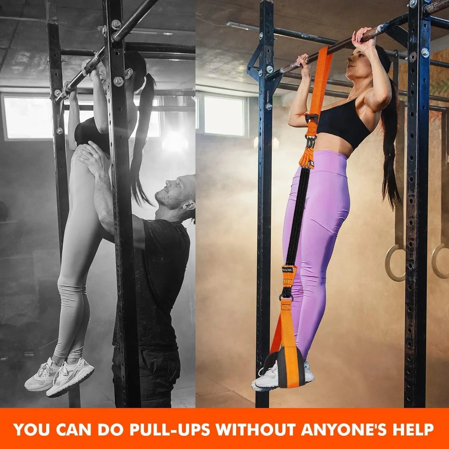 Pull up Assistance Resistance Bands Heavy Duty Fitness Tube Bands Gym Equipment Accessories Workout Bands for Strength Training
