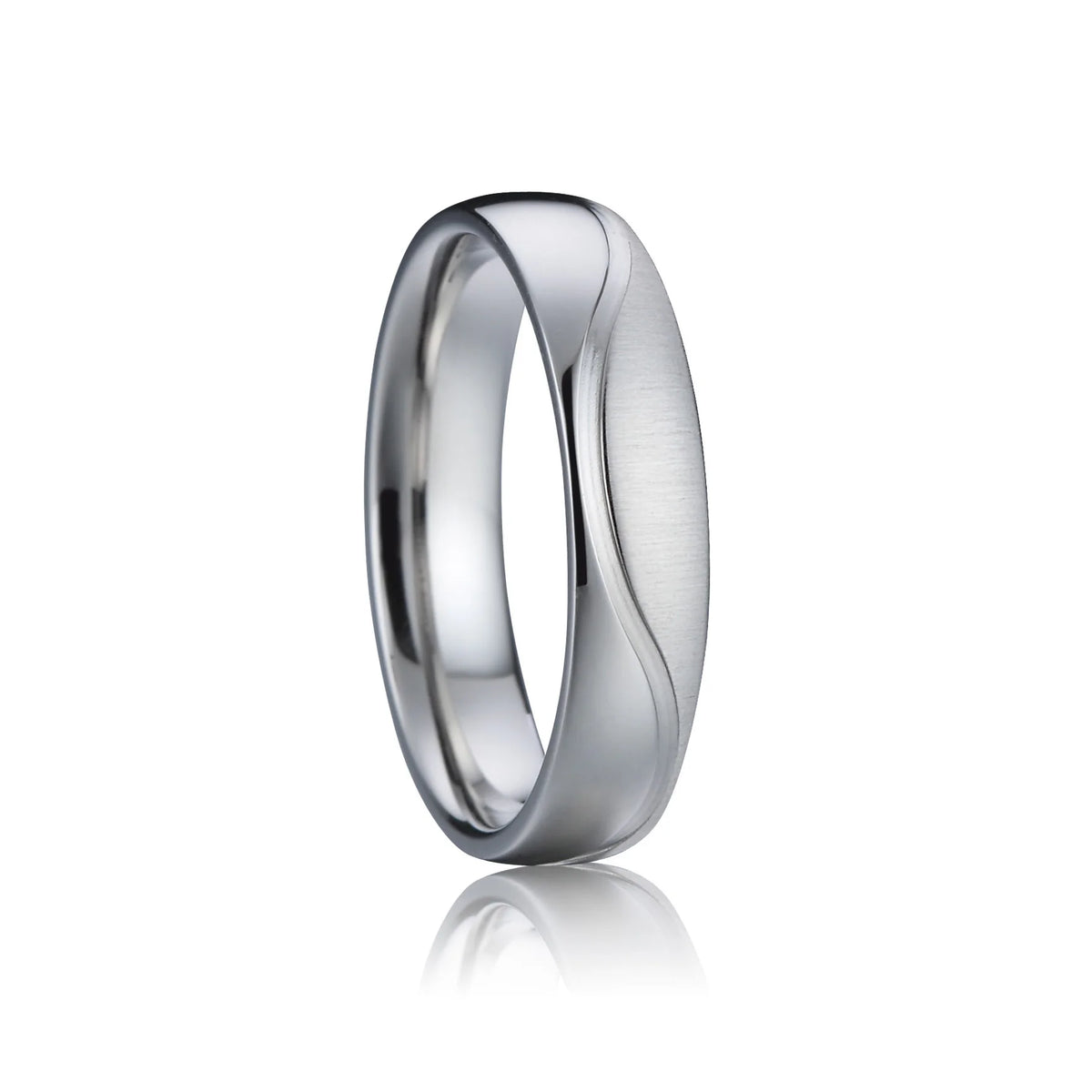 Love Marriage Alliance Couple Wedding Rings For Men And Women Silver Color Stainless Steel Ring Jewelry No Fade Or Rust