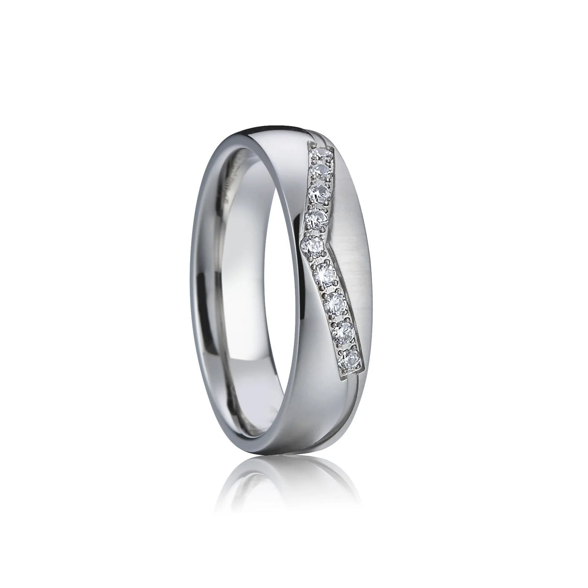 Love Marriage Alliance Couple Wedding Rings For Men And Women Silver Color Stainless Steel Ring Jewelry No Fade Or Rust