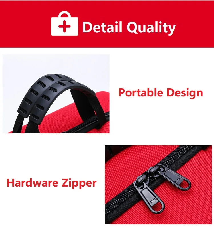 Home First Aid Kit for Car Survival Kit Camping Waterproof Multifunctional Medical Accessories Tactical Bandage Oxford Cloth