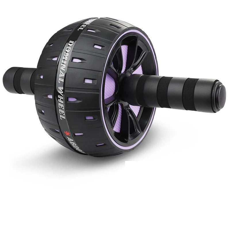 Wholesale Dual Ab Wheel Roller with Knee Mat Custom Logo Abdominal Workout Exercise Strength Core Fitness Plastic EVA Materials