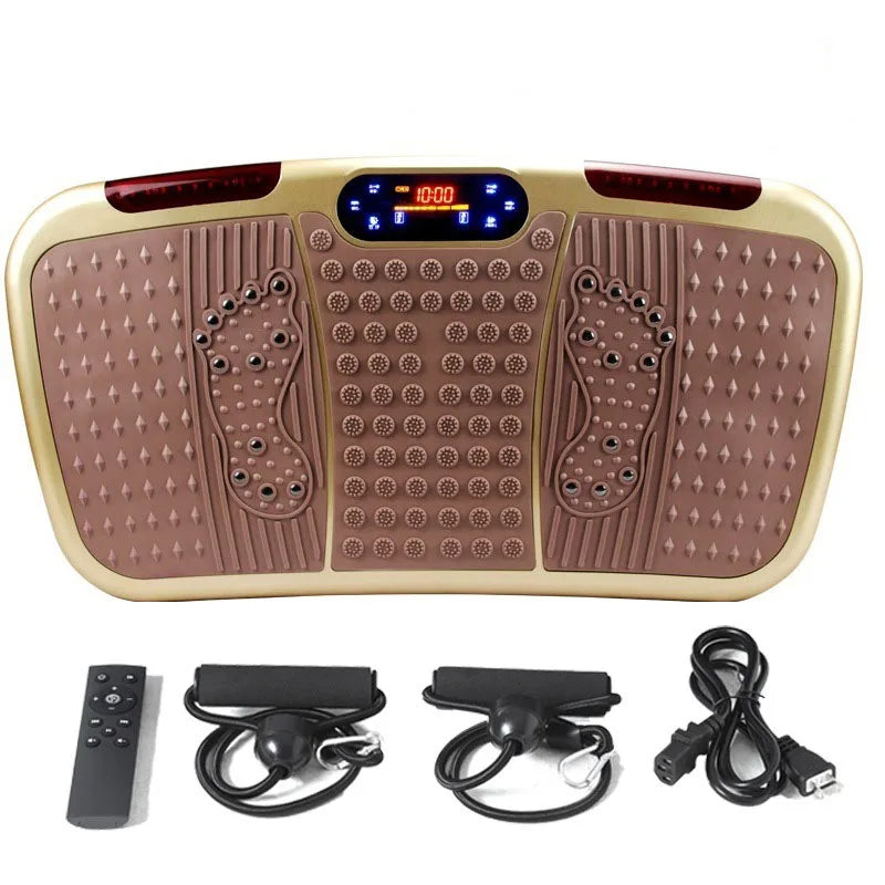 2024 Factory Sale 4D Vibration Plate Exercise Machine Unisex Whole Body Vertical Electromagnetic Vibrating ABS Massage Home Use