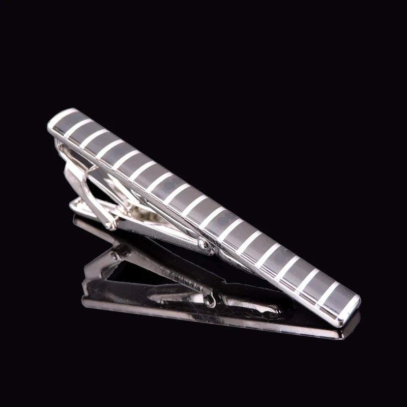 Men's stainless steel tie clip brand new crystal music airplane ship scissors horse tie clip men's Wedding Shirt badge pin gift