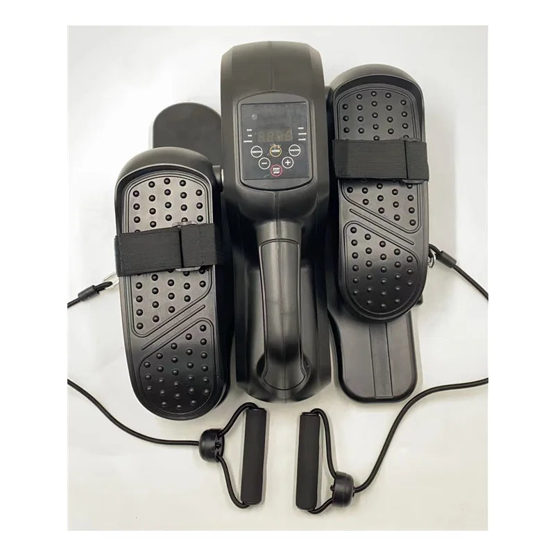 High Quality ABS Material Mini Stepper Electric Cross Trainer Bike Home Use Desk Elliptical Exercise Bike Remote Control