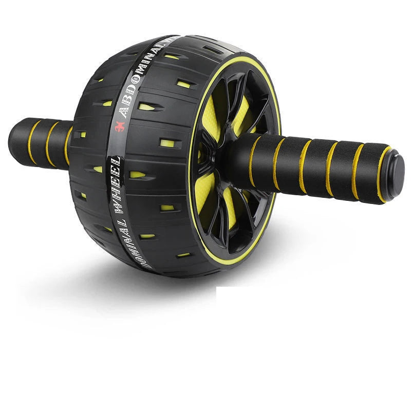 Wholesale Dual Ab Wheel Roller with Knee Mat Custom Logo Abdominal Workout Exercise Strength Core Fitness Plastic EVA Materials