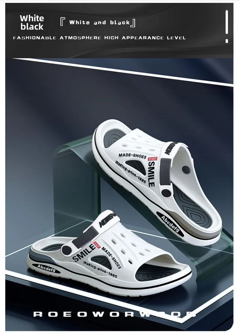 Fashion Sandals Waterproof Slippers Women Shoes Summer Outdoor Slides Soft Sole Garden Shoes Indoor Nursing Clogs Sandals