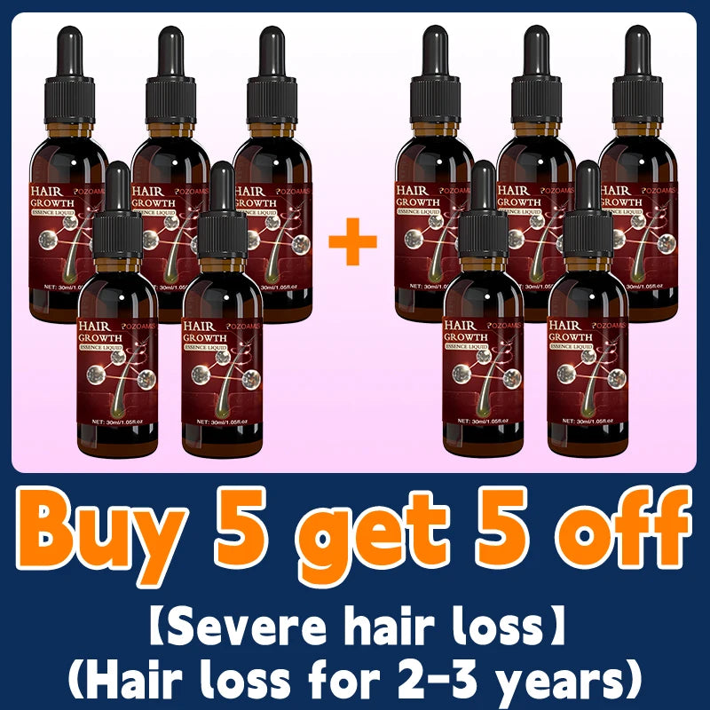 Let this magical essential oil work its wonders— it feeds every hair follicle, making sparse hair look denser and silkier day b