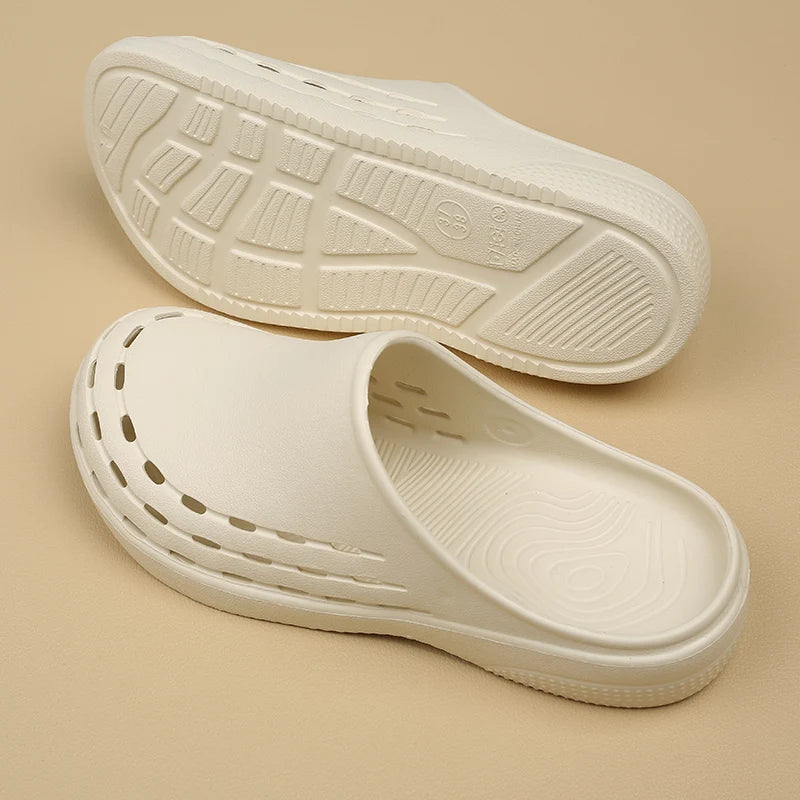 Nursing Scrub Clogs Medical Shoes Comfortable Anti-slip for Professionals Breathable Waterproof Hospital Work Clog X08