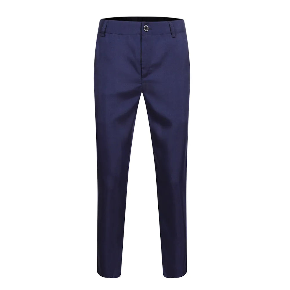 Suits Men Three Piece Suit Sets Turn Down Collar Full Sleeve Blazers Vest Long Pants Slim Fit Ensemble Wedding Evening Spring